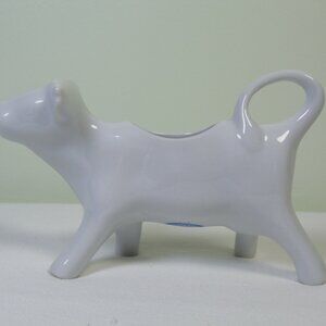 BIA CORDON BLEU COW Creamer Pitcher White Ceramic Cottage Core FarmHouse Style